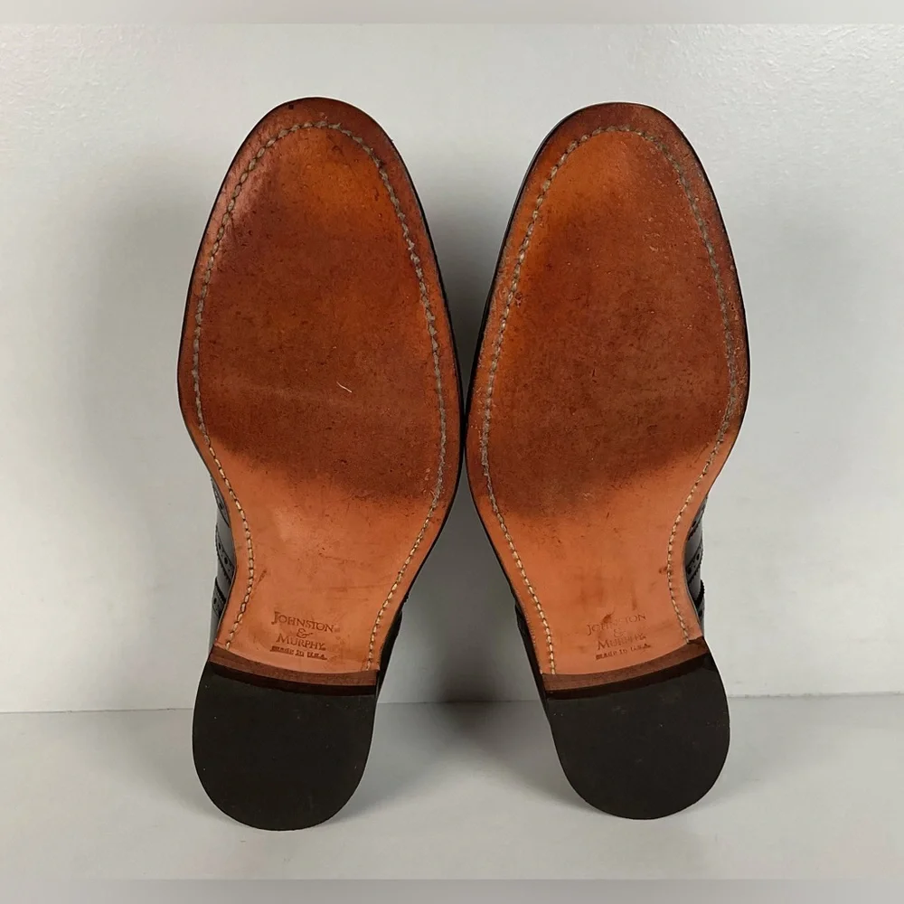 Vintage Johnston Murphy Oxford Shoes | USA Made | Set of (2) | Men’s 12 D